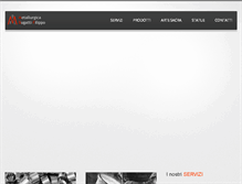 Tablet Screenshot of bugattifonderie.it